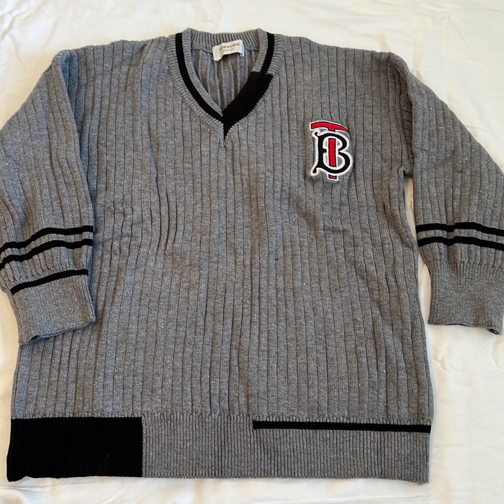 Oversized knitted sweater, Sz:S